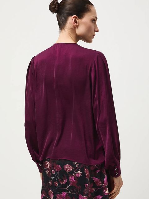 Medicine bluzka damska kolor fioletowy gładka - zdjęcie produktu nr 2