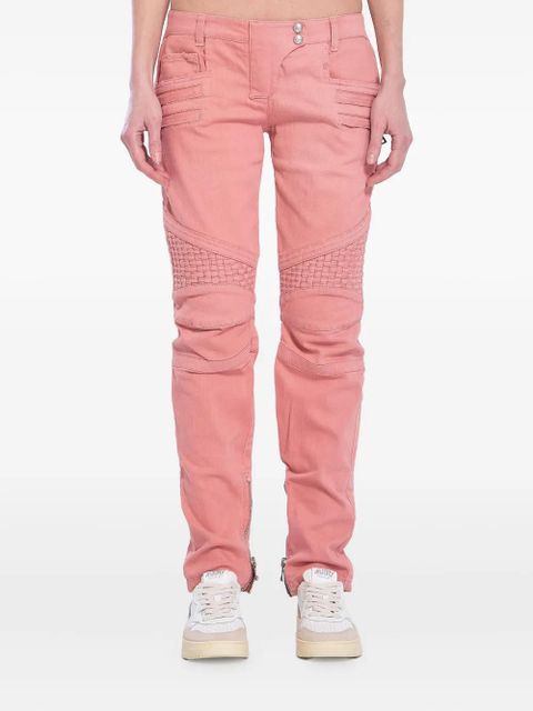 Balmain panelled jeans - Pink - zdjęcie produktu nr 1