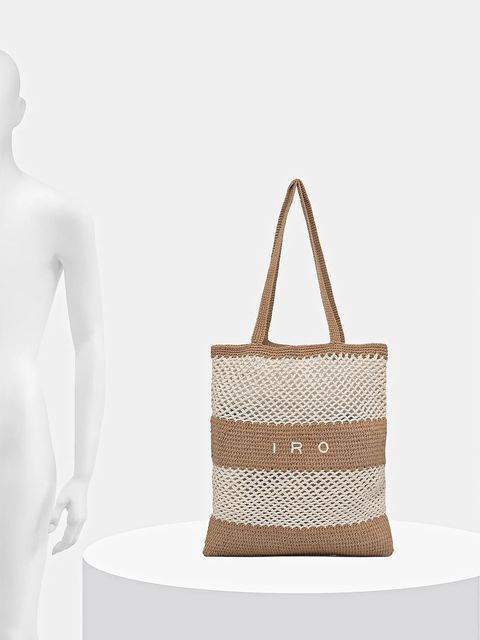IRO torebka bawełniana kolor beżowy WM46STRINGBAG