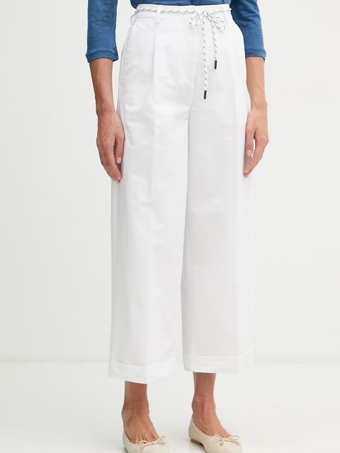 United Colors of Benetton spodnie carrot damskie z bawełny - zdjęcie produktu nr 2