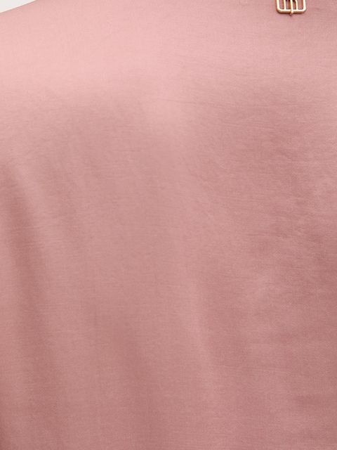 Fracomina bluzka damska kolor różowy gładka FS25WT1005W45101