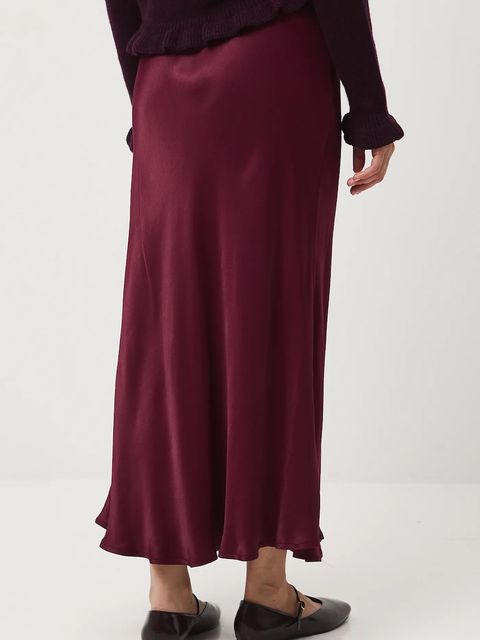 Medicine spódnica kolor bordowy - zdjęcie produktu nr 2