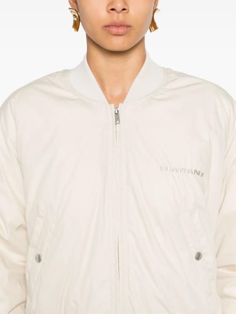 MARANT ÉTOILE Bessime bomber jacket - Neutrals