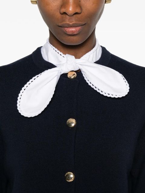 Maje collar button cardigan - Blue