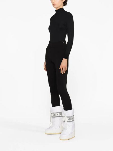 Moncler Grenoble zip-pocket jersey leggings - Black