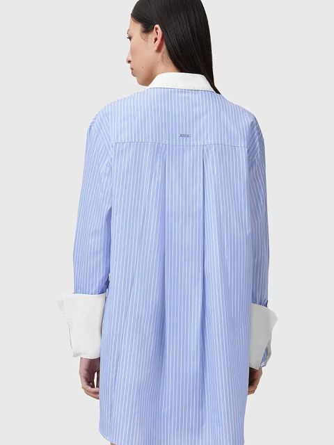 AllSaints sukienka bawełniana ALBER