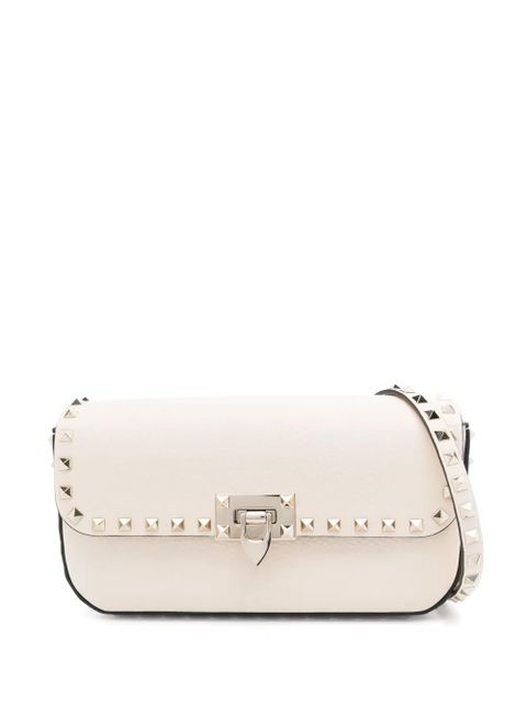 Valentino Garavani Rockstud cross body bag - Neutrals