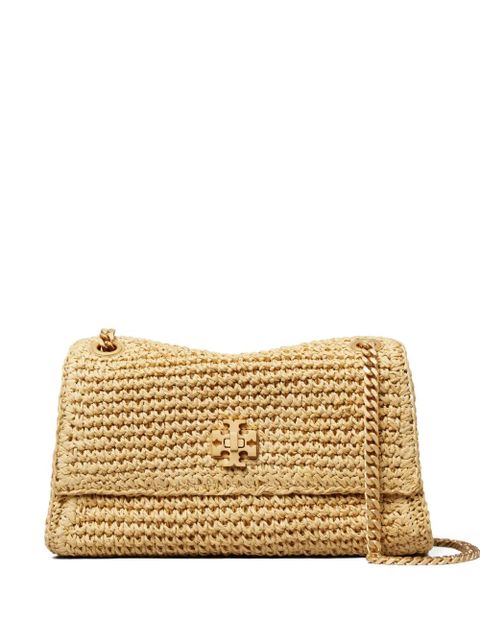 Tory Burch mini Kira turnlock woven shoulder bag - Neutrals - zdjęcie produktu nr 1