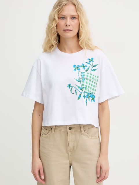 iBlues t-shirt damski bawełniany ELODIA - zdjęcie produktu nr 2