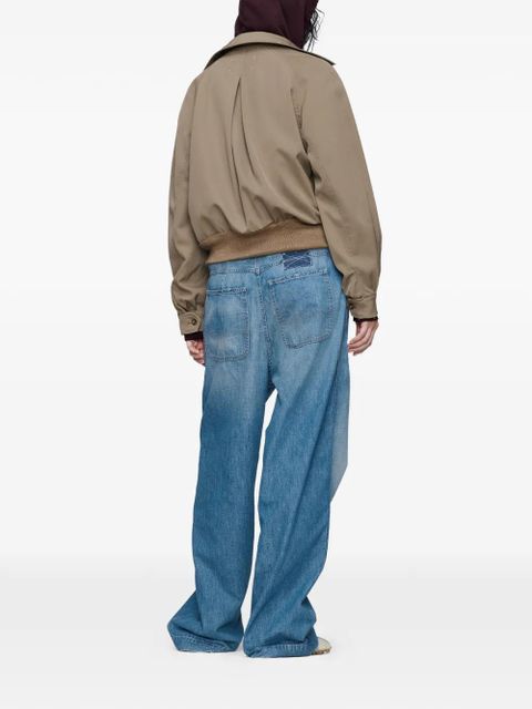 Maison Margiela virgin-wool bomber jacket - Neutrals