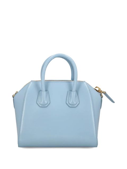 Givenchy mini Antigona leather tote bag - Blue - zdjęcie produktu nr 1