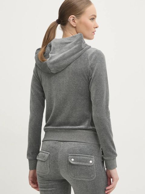 Juicy Couture bluza welurowa ROBERTSON CLASS