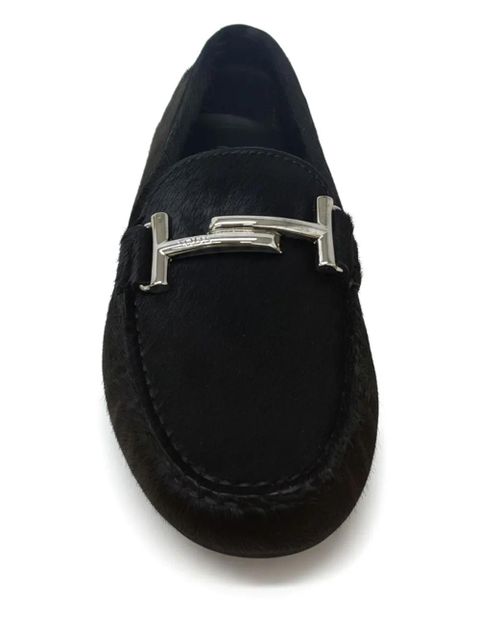 Tod's metal-detail loafers - Black
