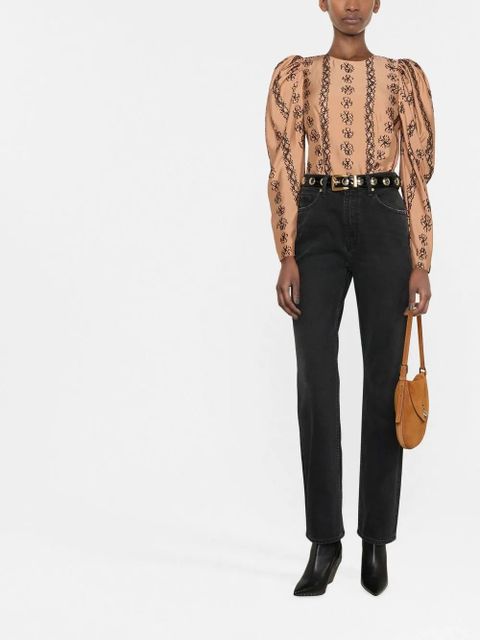 Ulla Johnson Agnes high-waisted jeans - Black - zdjęcie produktu nr 2