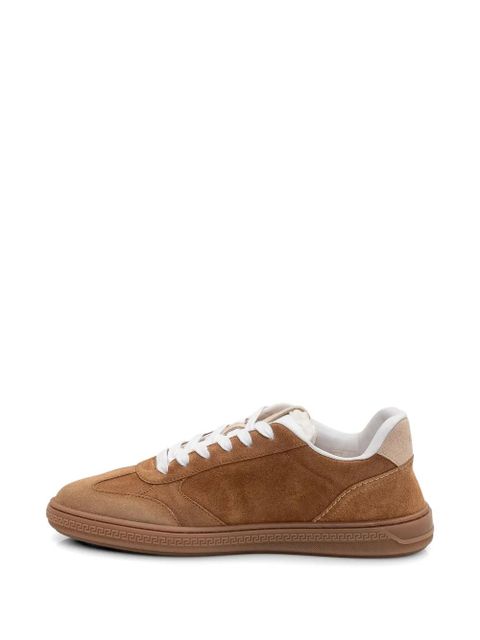 Versace suede low-top sneakers - Brown