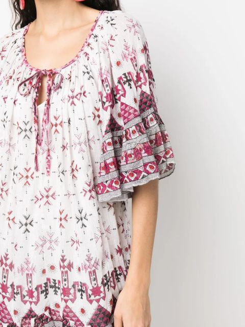 MARANT ÉTOILE Loane mini dress - White - zdjęcie produktu nr 2