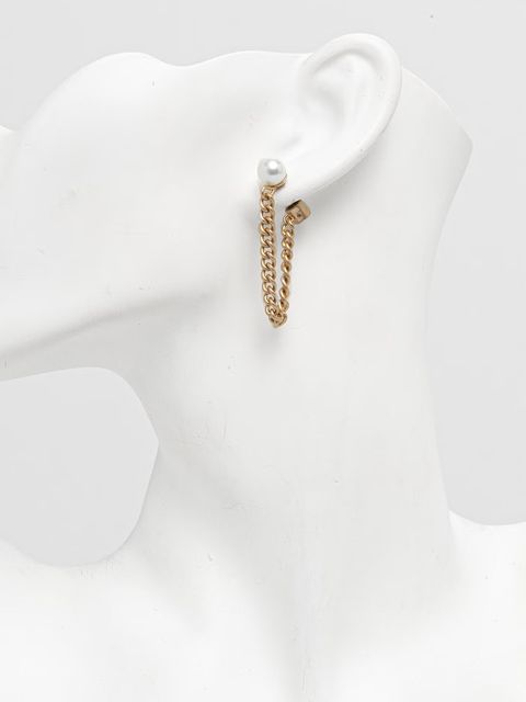 AllSaints kolczyki damskie metalowe - zdjęcie produktu nr 1