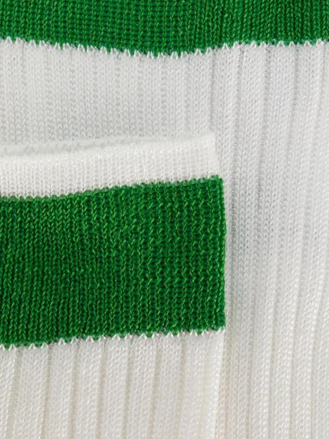 Valentino Garavani ribbed socks - White - zdjęcie produktu nr 2