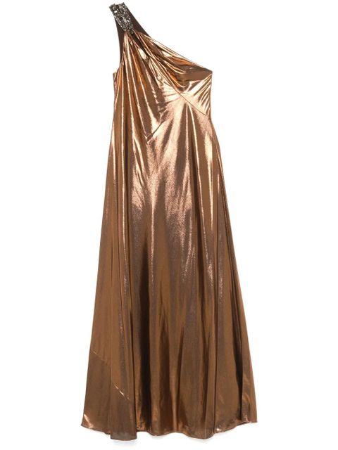 Lauren Ralph Lauren foiled gown - Brown - zdjęcie produktu nr 1