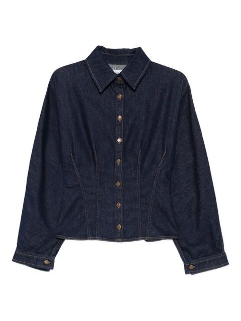 AGOLDE Devon buttoned shirt - Blue - zdjęcie produktu nr 1