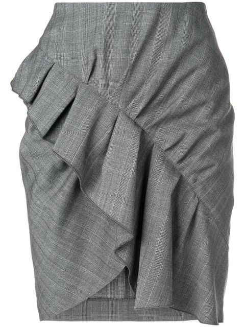 MARANT ÉTOILE Nel Super 100 skirt - Grey - zdjęcie produktu nr 1