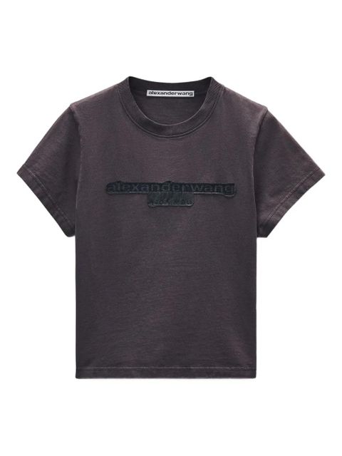 Alexander Wang embroidered t-shirt - Black - zdjęcie produktu nr 1