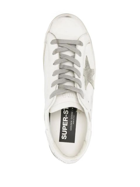 Golden Goose Super-Star low-top leather sneakers - White