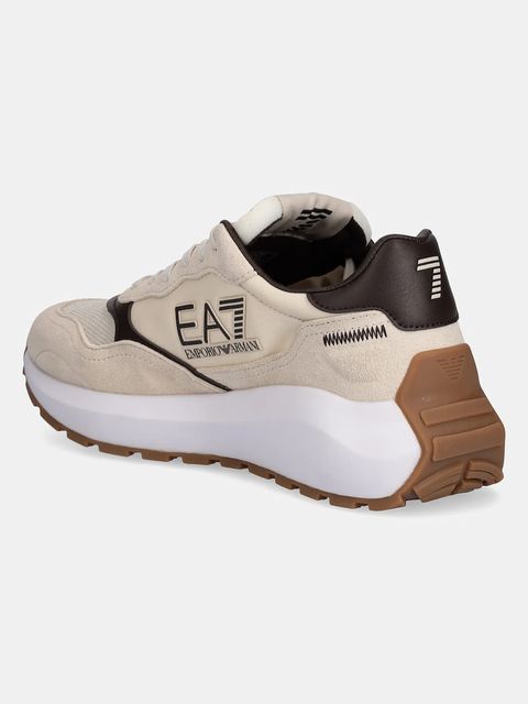 EA7 Emporio Armani sneakersy damskie kolor beżowy AF18616.7X000341.MZ191