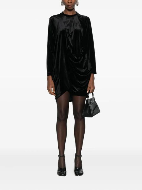 Comme Des Garçons draped mini dress - Black - zdjęcie produktu nr 2