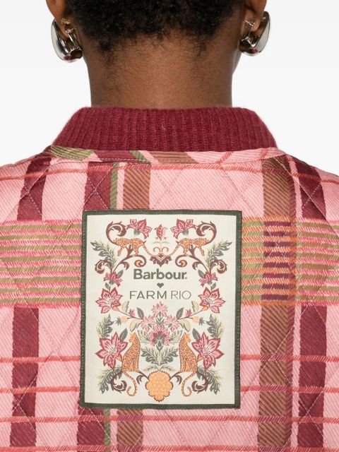 Barbour striped gilet - Pink