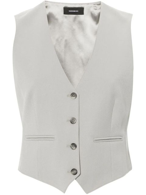 WARDROBE.NYC virgin wool waistcoat - Grey - zdjęcie produktu nr 1