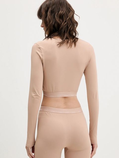 Guess longsleeve MATILDE kolor beżowy O5BI02 K1800