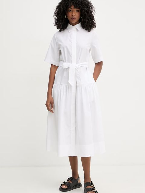 Karl Lagerfeld sukienka koszulowa bawełniana - zdjęcie produktu nr 1