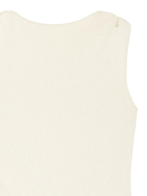 Almada Label Ami ruched top - Neutrals - zdjęcie produktu nr 2