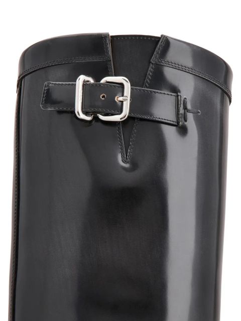 Tod's leather boots - Black - zdjęcie produktu nr 2