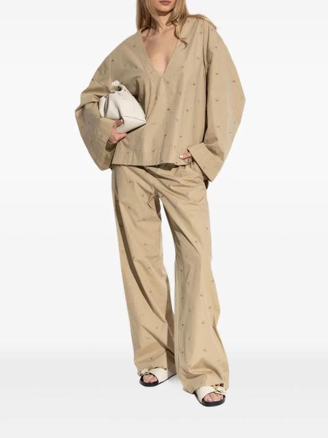 The Attico Estate Meravigliosa blouse - Neutrals