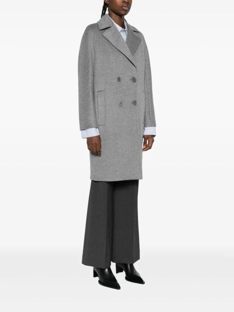 Max Mara double-breasted wool coat - Grey