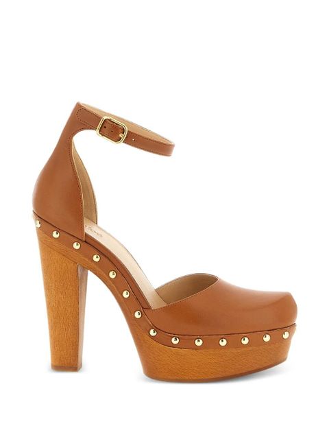 Chloé Lola studded pumps - Brown - zdjęcie produktu nr 1