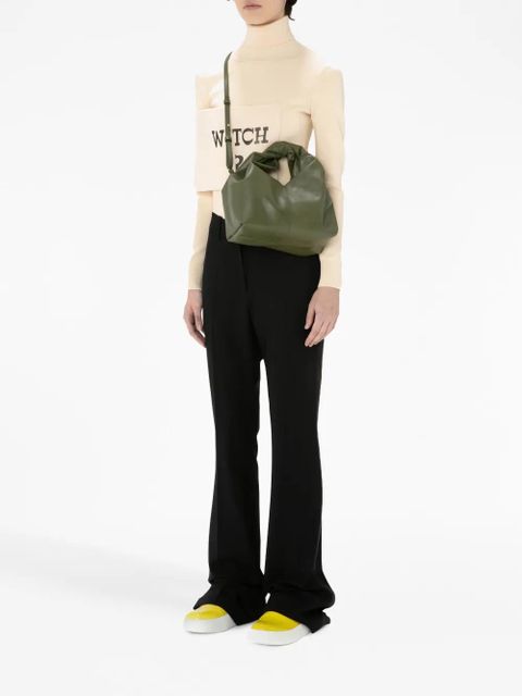 JW Anderson pressed-crease tailored trousers - Black - zdjęcie produktu nr 2