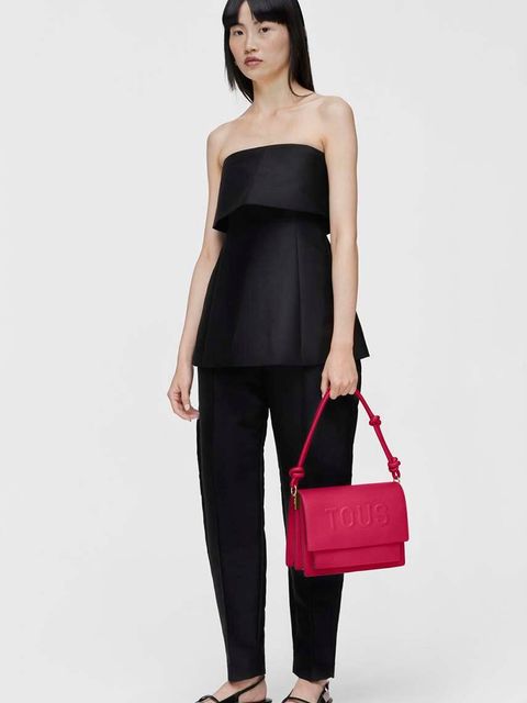 Tous torebka La Rue New Audree kolor różowy 2001935025