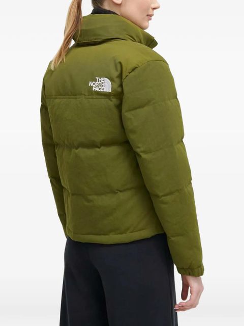 The North Face zip puffer jacket - Green