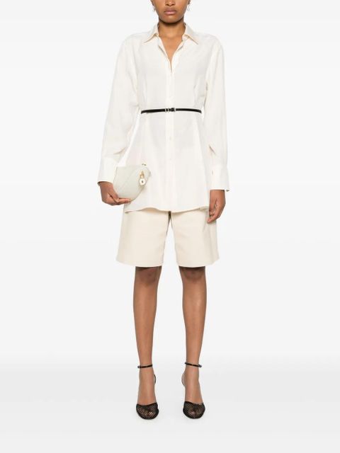 Givenchy Voyou silk shirt - Neutrals