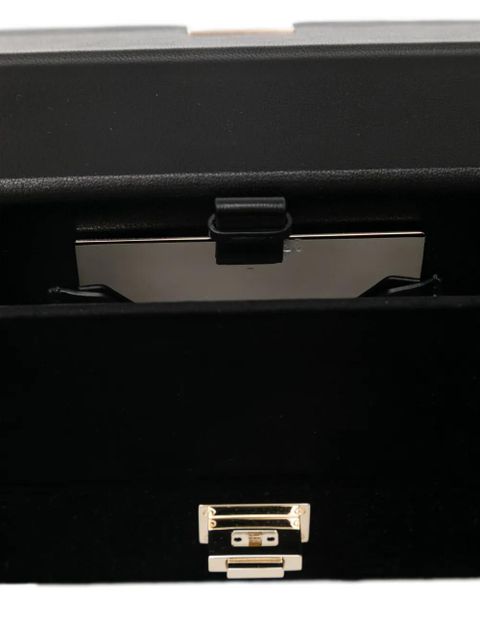 TOM FORD hardware clutch bag - Black
