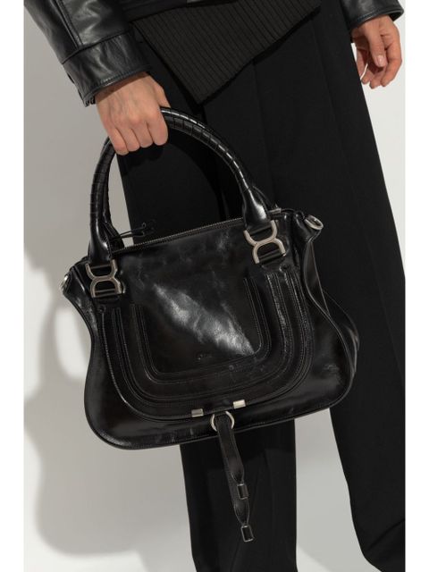 Chloé front flap handbag - Black
