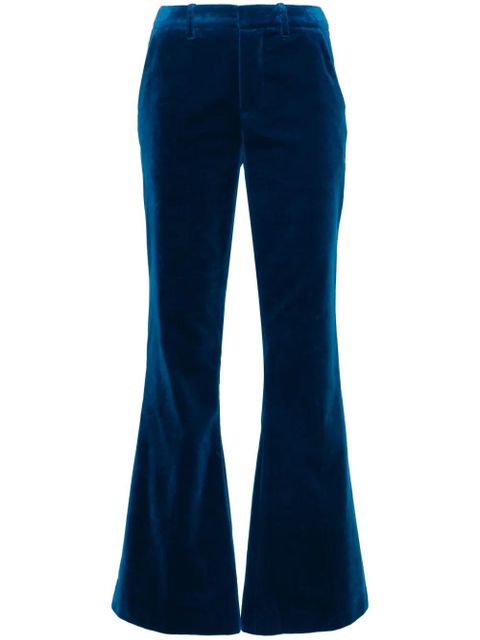 Zadig&Voltaire flared velvet trousers - Blue - zdjęcie produktu nr 1