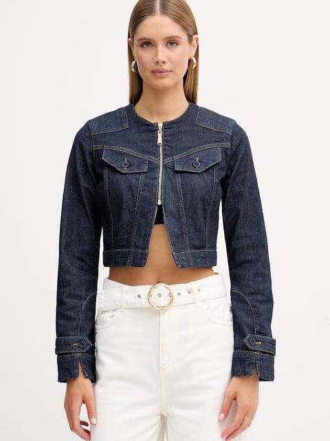 Blugirl Blumarine kurtka jeansowa damska - zdjęcie produktu nr 1