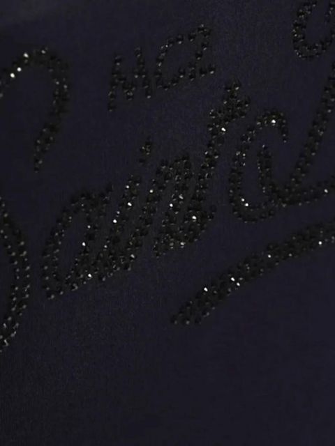 MC2 Saint Barth rhinestone-embellished swimsuit - Black - zdjęcie produktu nr 2