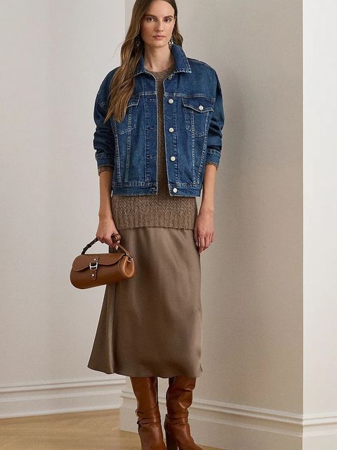 Lauren Ralph Lauren kurtka kolor niebieski przejściowa 200979972