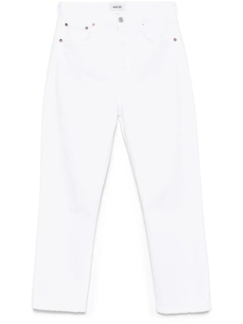 AGOLDE high-rise jeans - White - zdjęcie produktu nr 1