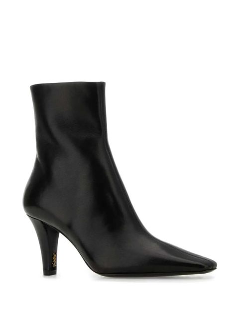 Saint Laurent 75mm Jill ankle boots - Black - zdjęcie produktu nr 2